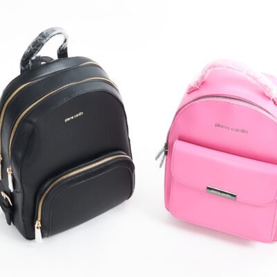 Pierre Cardin rankinės moterims mados aksesuarai firminiai aksesuarai išparduotuvė didmeninė prekyba pigūs rūbai drabužiai stock clothes wholesale outlet kuprinės moterims