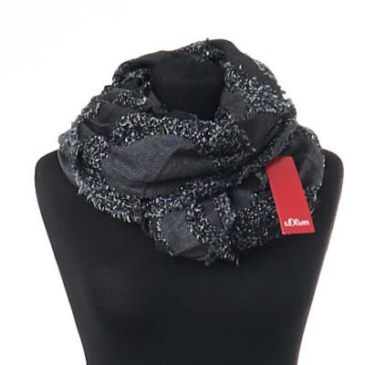 S.Oliver aksesuarai šalikai žieminės skaros megztiniai žieminės kepurės moteriški šalikai vilnoniai aksesuarai šilti šalikai išparduotuvė didmeninė prekyba pigūs rūbai drabužiai stock clothes wholesale outlet