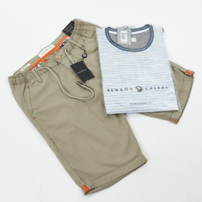 Benson Cherry lengvi vyriški drabužiai pavasario vasaros kolekcija marškiniai kelnės ir džemperiai nauji modeliai išparduotuvė didmeninė prekyba pigūs rūbai drabužiai stock clothes wholesale outlet